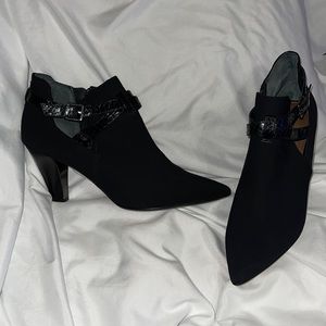 Donald J. Pliner black ankle boots size 11 M